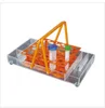 Hospital resumable plastic blood collection tube rack