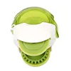 Stainless Steel Wheeled Garlic Grinder Rolling Garlic Chopper