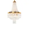 Elegant Style Crystal Beads Luxury Chain Chandeliers For Hospitality Pendent Light