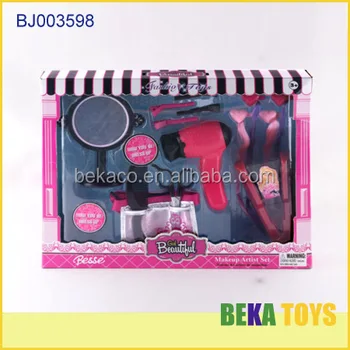 New Kids Toy Plastic Hair Ornament Beauty Salon Toy View Hair