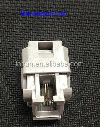
rj11 idc rosettes box 1 port 6p2c with gel 