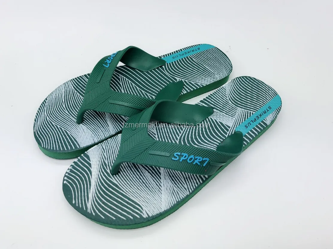 2024 Hot Selling Africa Market Custom and Wholesale Slipper for Man , Summer Flip Flops Slipper Casual Pvc Upper Flip Flops