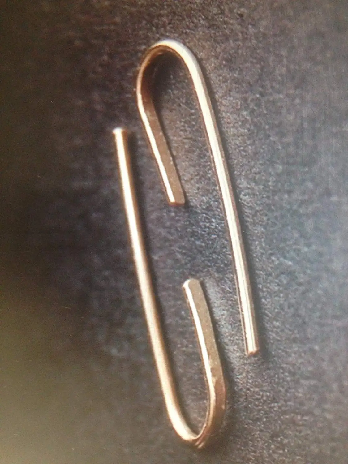 Custom Earrings Men Find Deals On Line At Get Quotations Gold Threader Earrings Sterling Silver Rose Filled
