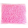 Pink Eps Polystyrene Beads Craft Foam Styrofoam Ball For Slime Diy And Decorative Ball Arts Toys Christmas Easter Decorations