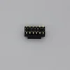 Dual rows smd 12 pin 2.0mm female header connector with cap