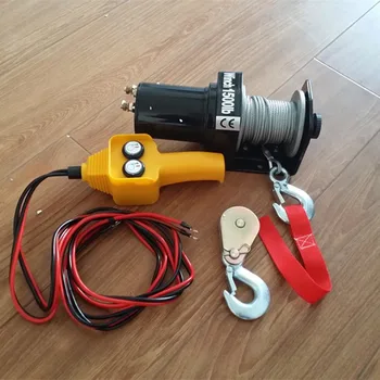 750/1500lbs Electric Winch 12 Volt Crane - Buy 12 Volt ... champion winch solenoid wiring diagram 