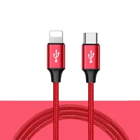 

2019 New mfi usb fast charging cable type C to lighting 8pin cable for iphone for macbook