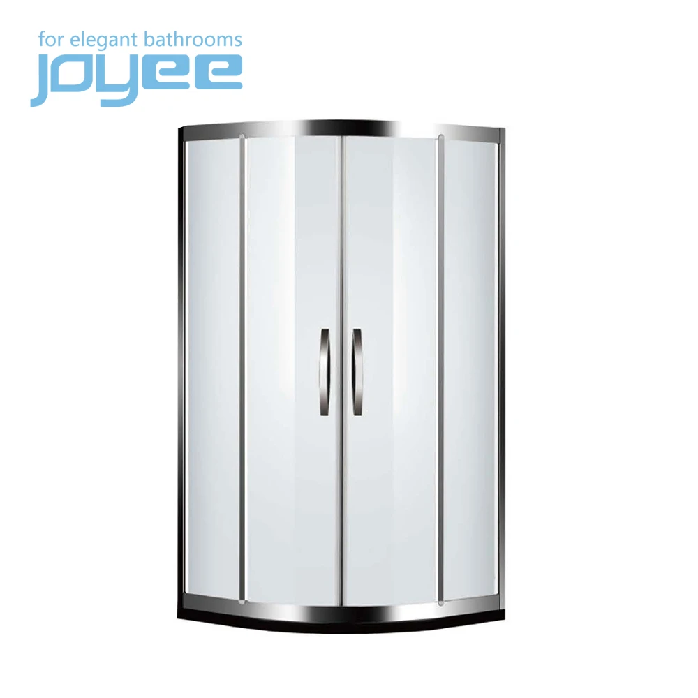 Joyee Quality Enclosures Shower Door Plastic Parts Temporary Glass