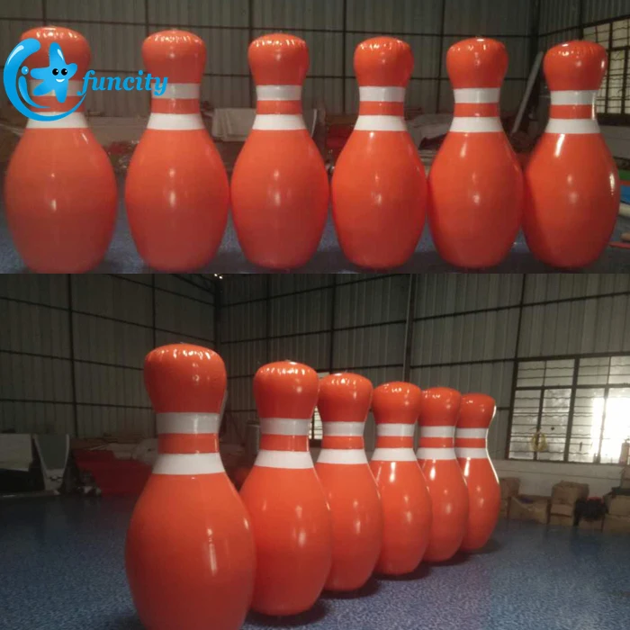 huge inflatable bowling pins