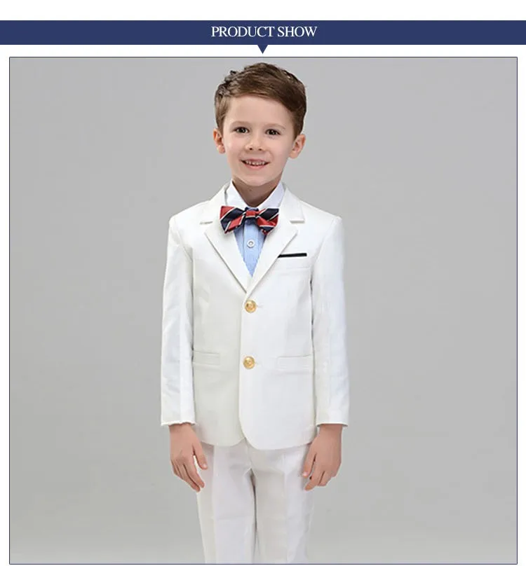 Customize Kids White Formal Coat Pant Dress Suit Buy Coat Pant Dress