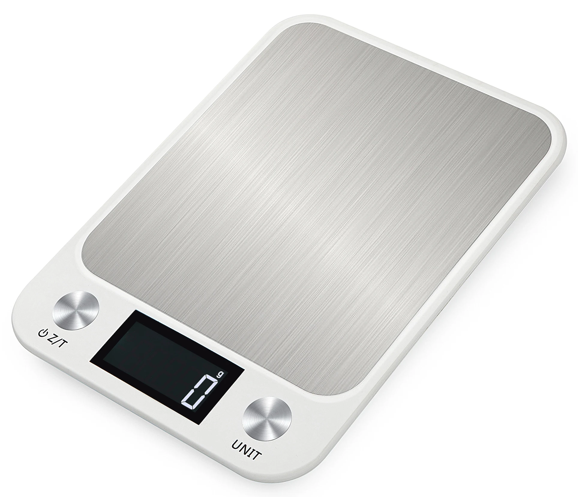 

High Quality New Design Nutritional Digital Kitchen Food Scale, White/black