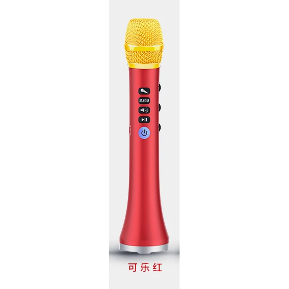 

Karaoke microphone 20Watts loud BT wireless Speaker family KTV 2019 new design Factory supply L698DSP (L798)