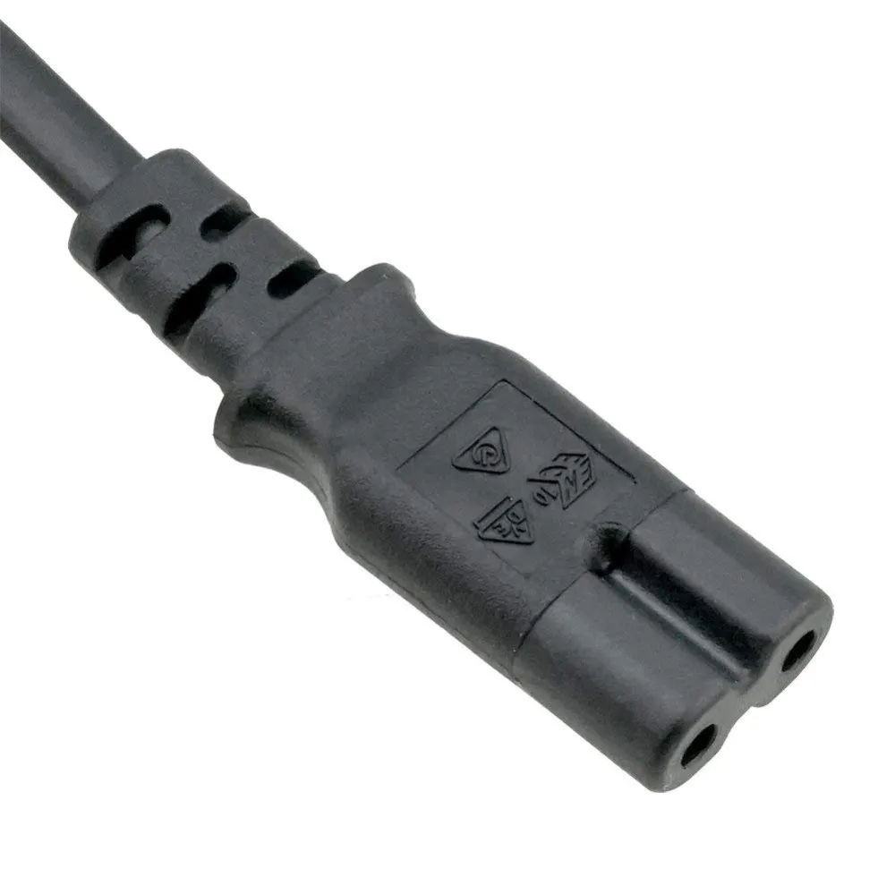 As3112 Standard Australia 2 Pin Plug To Iec C7 With H03vvh2 F 075mm