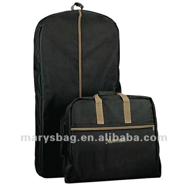 2 Tone Polyester Garment Bag With Hanging Loop And Carry Handles Buy
