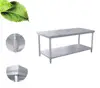 Commercial Kitchen Stainless Steel Work Table And Custom Dining Stainless Steel Table On Sale