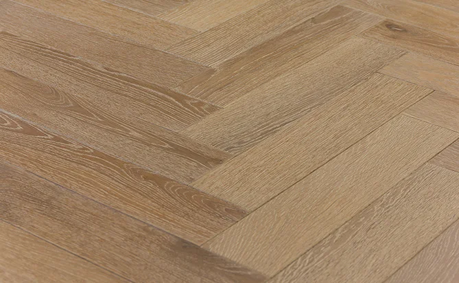 70mm Natural Oiled Unfinished Customerized Solid Chevron Parquet Wood Flooring European Oak