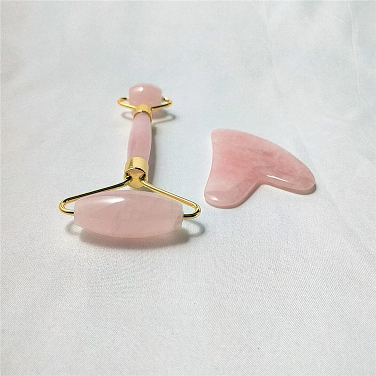 

New products jade facial roller rose quartz stone