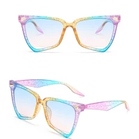 

Morglow MG9632 fashionable colorful crystal cat eye women glasses sunglasses 2020 eyewear