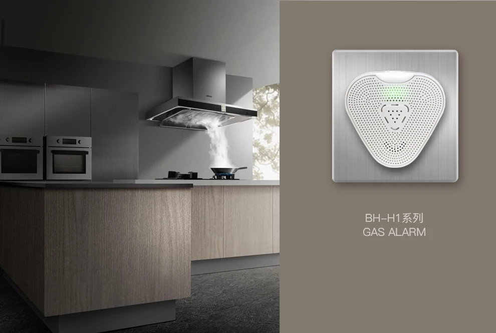 Kitchen Cooking Home Gas Leak Detector Alarm Device Buy Gas Leak