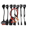OBD2 Cables Full Set 8 Car Cables for Car Diagnostic Tool Interface OBD II Scanner Cable