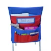 Polyester Classroom Storage Chair Pocket Chart For student
