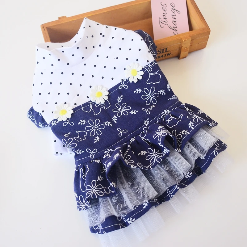 

drop ship dress summer japanese pet dog clothes