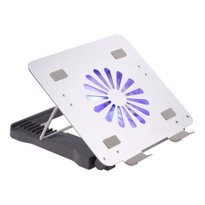 Aluminium Height Adjustable Foldable Laptop Cooling Pad USB Ports