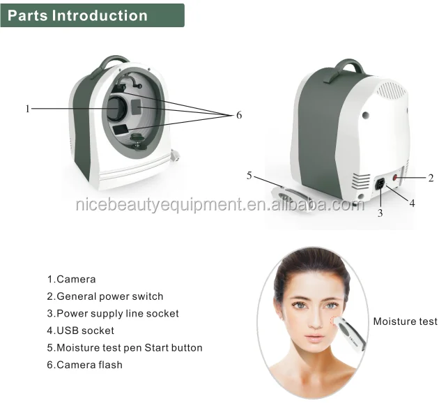 UV Light Bia Facial Skin Analysis System With Camera| Alibaba.com
