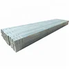 Factory refined en 10255 hot dip high transport rates galvanized steel square pipe