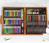 150 wooden school supplies Stationery combination of watercolors PN3880
