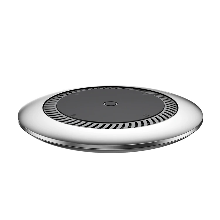 

Baseus 10W Metal Qi Wireless Charger Fast Desktop Wireless Charging Pad for iPhone 8 X Samsung Galaxy S9 S8 Plus