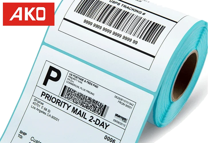 4" X 6" Zebra Compatible Shipping Labels For Ups,Fedex,Dhl,Usps Express