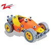 5-IN-1 plastic heads up building block rc diy model car