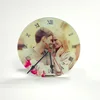 Decorative fashion beautiful wall clocks for photo printing