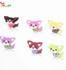 Loverly dog Wooden Button Set For Children ,Accessory Jewelry For DIy Making