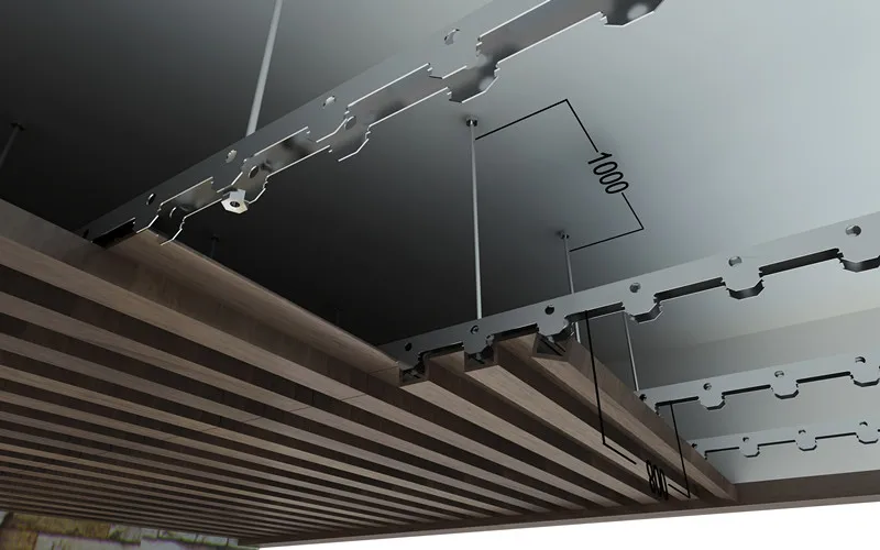 2015 New Design Wood Plastic Composite Suspended Ceiling Buy