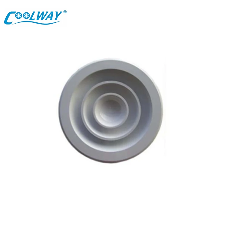 Hot Selling Air Conditioning Aluminum Alloy Circular Diffuser Round Ceiling Diffuser with Removable Face Door