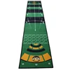 Logo printed golf putting mat for exercise