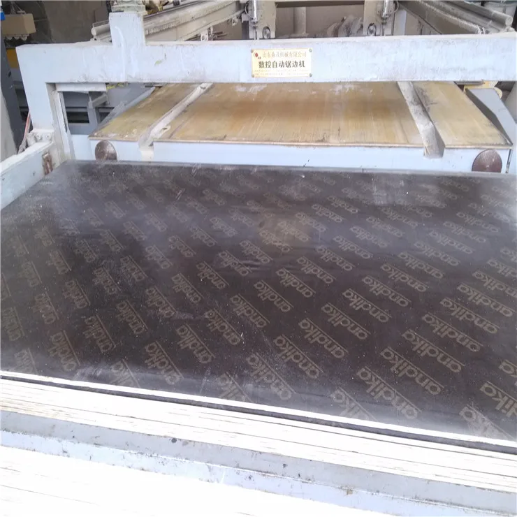 
Waterproof formwork plywood for construction hot press brown film faced plywood 