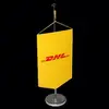 2018 Top Quality Polyester Malaysia Country Table Flag Custom National Country Qatar Table Flag Polyester Mini Desk Flag