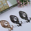 Luxury European style wall hook luxurious curtain metal tiebacks hooks