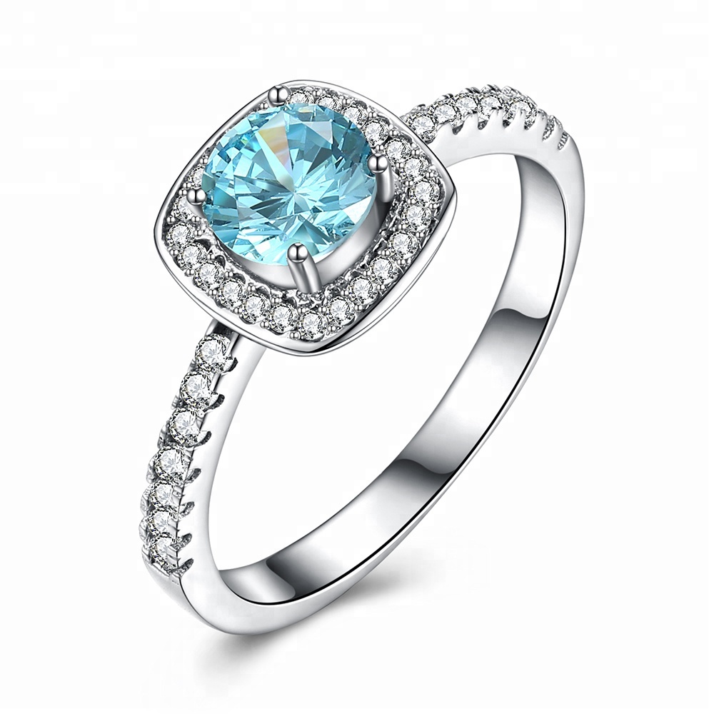 

Wholesale high quality Ss925 Halo Ring