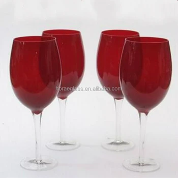 red wine goblet glasses