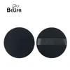 Belifa 4" large black pure cotton powder puff