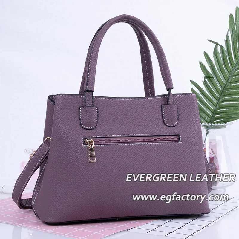 2018 New fashion lady high quality PU handbag with a accessory handbag SH534