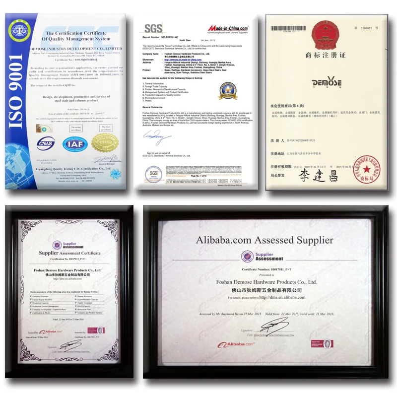 stylish stainless indoor steel stair railings for house_12