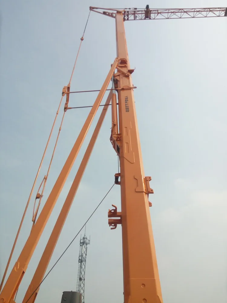 crane boom length and radius