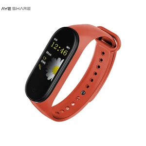 M3s M4 Smart Band Fitness Tracker Heart Rate & Blood Pressure Monitor