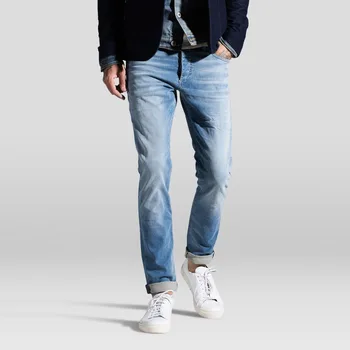 light denim jeans men's style