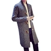 Men's Cool Long Slim Fit Jacket 2016 Handsome Korean-style Long Casual coat for men&OEM